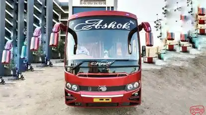 Ashok Travels Bus-Front Image