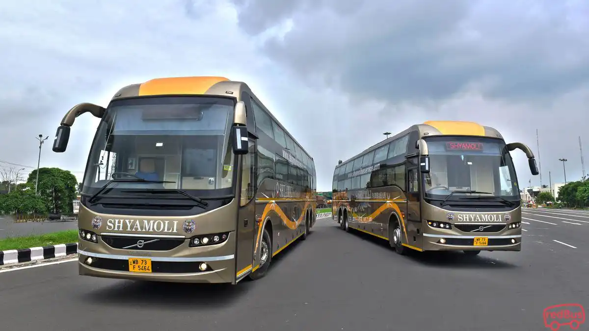Shyamoli Paribahan Pvt Ltd Bus-Front Image