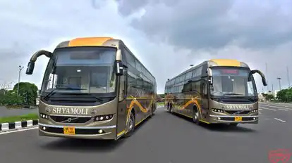 Shyamoli Paribahan Pvt Ltd Bus-Front Image