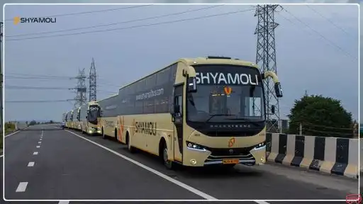 Shyamoli Paribahan Pvt Ltd Bus-Front Image