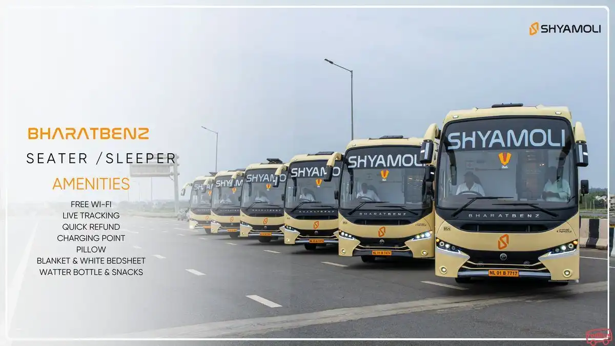 Shyamoli Paribahan Pvt Ltd Bus-Front Image