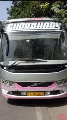 Choudhary travels and cargo Bus-Front Image
