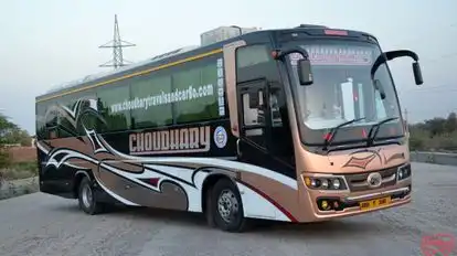 Choudhary travels and cargo Bus-Side Image