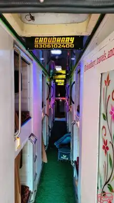 Choudhary travels and cargo Bus-Seats layout Image