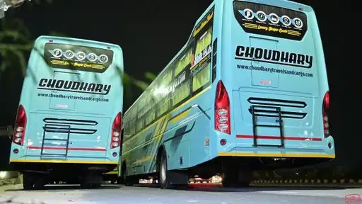 Choudhary travels and cargo Bus-Front Image