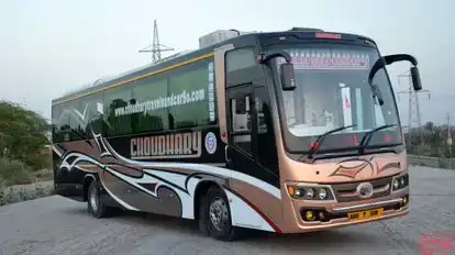 Choudhary travels and cargo Bus-Side Image