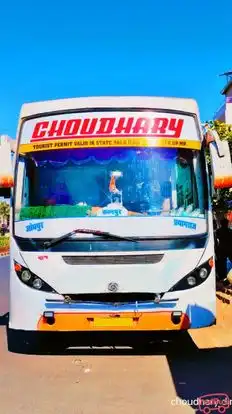 Choudhary travels and cargo Bus-Front Image