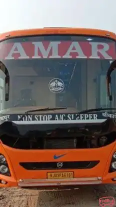 Amar Travels Bus-Front Image