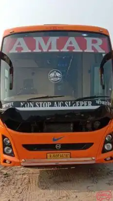 Amar Travels Bus-Front Image