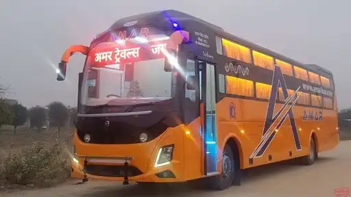 Amar Travels Bus-Front Image