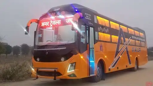 Amar Travels Bus-Front Image