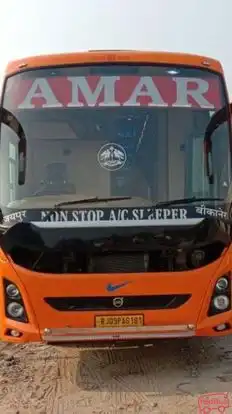 Amar Travels Bus-Front Image