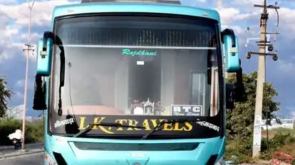 Rajdhani Travelling Company Bus-Front Image