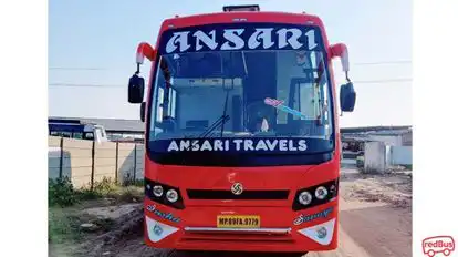 Ansari Travels Bus-Front Image
