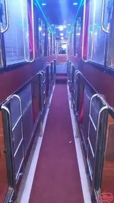 Veena Travels Bus-Seats layout Image