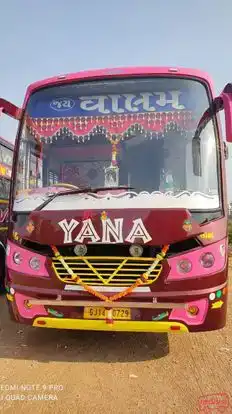 Jay Valam Travels Bus-Front Image
