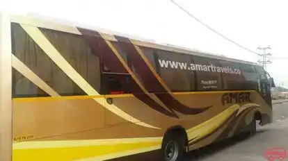 New Amar Travels Bus-Side Image