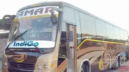 New Amar Travels Bus-Front Image