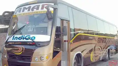 New Amar Travels Bus-Front Image