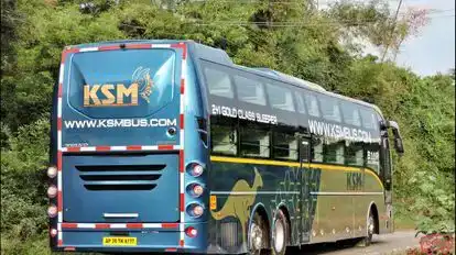 KSM Road Lines Bus-Side Image