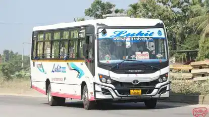 Luhit Travels Bus-Front Image