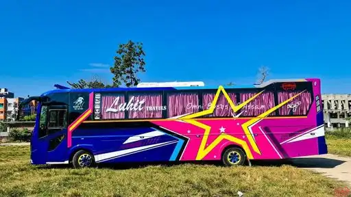 Luhit Travels Bus-Front Image
