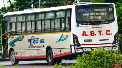 Luhit Travels Bus-Side Image