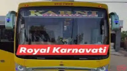 Royal Karnavati Travels Bus-Front Image