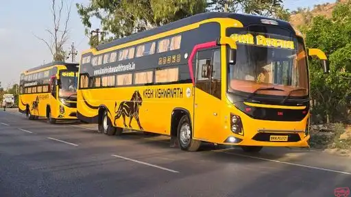 Kashi Vishwanath Tours and Travels Bus-Front Image
