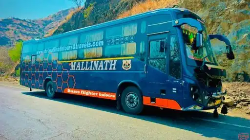 Shri Mallinath Tours And Travels Bus-Front Image