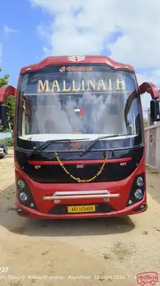 Shri Mallinath Tours And Travels Bus-Front Image