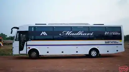 Madhavi Travels Bus-Side Image