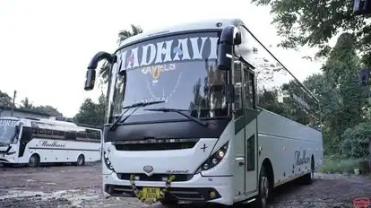 Madhavi Travels Bus-Side Image