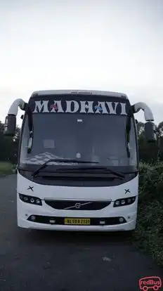 Madhavi Travels Bus-Front Image