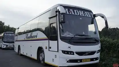 Madhavi Travels Bus-Side Image