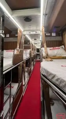 Akanksha Travels Bus-Seats layout Image