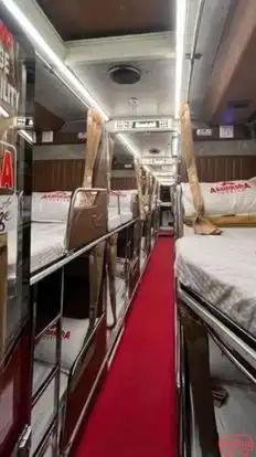 Akanksha Travels Bus-Seats layout Image