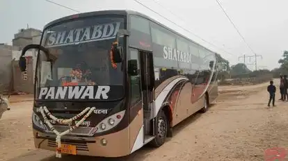 Panwar tour and Travels Bus-Front Image