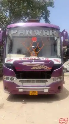 Panwar tour and Travels Bus-Front Image