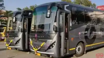Black Oasis Tours and Travels Bus-Front Image