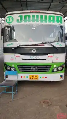 KR Jakhar Travels Bus-Front Image