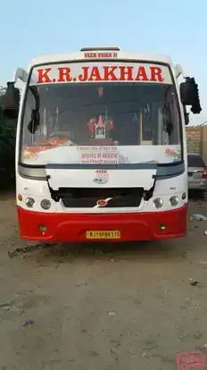 KR Jakhar Travels Bus-Front Image