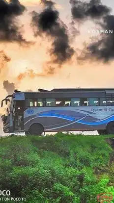 Roshan Travels Bus-Side Image