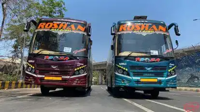 Roshan Travels Bus-Front Image