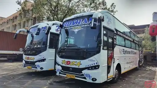 Roshan Travels Bus-Front Image
