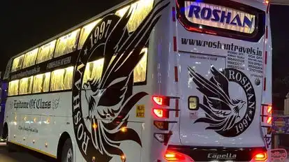 Roshan Travels Bus-Side Image