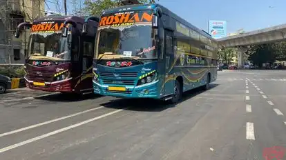Roshan Travels Bus-Side Image