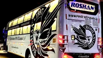 Roshan Travels Bus-Side Image