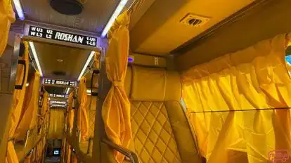 Roshan Travels Bus-Seats Image