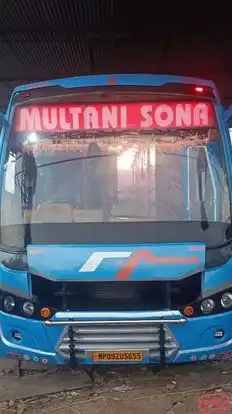 Multani Sona Travels Bus-Front Image
